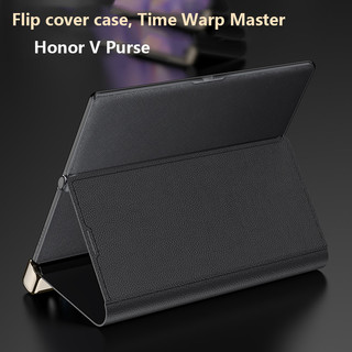 Da Sang Trọng Gấp Từ Tính Dành Cho Ví Honor V 5G Chống Sốc Bảo Vệ Ống Kính Flip Stand Cover