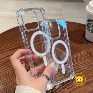 Ốp điện thoại trong suốt từ tính chống sốc cho OPPO Find X7 Ultra X6 Pro X5 Pro X3 Pro X2 Pro Reno 7 Pro 5G có sạc không dây Vỏ điện thoại trong suốt