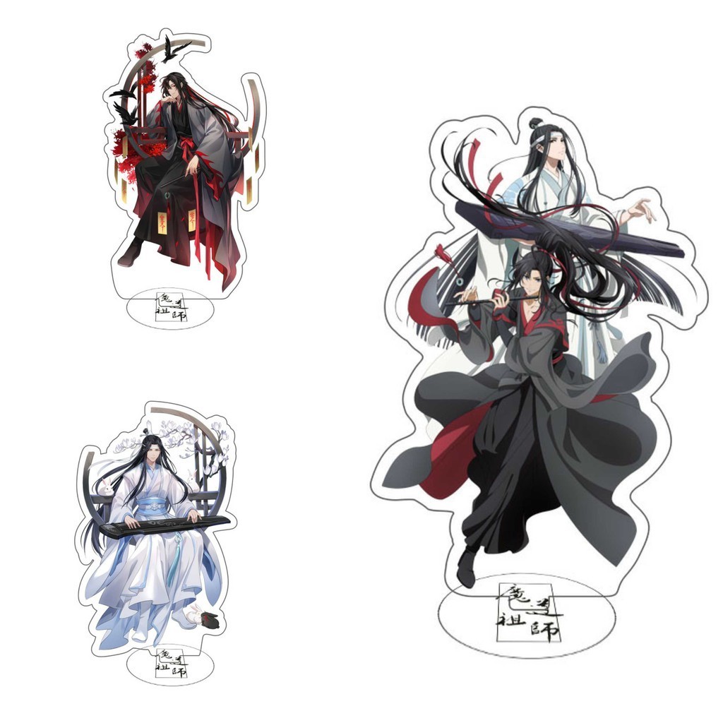 Standee Ma đạo tổ sư Ngụy Anh Lam Trạm tượng  anime mica chibi trang trí trưng bày mô hình