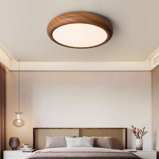AIMI HÌNH HỌC TRÒN ĐÈN TRẦN SẮT ACRYLIC HẠT GỖ LAMPSHADE ĐÈN TRUNG TÂM THÍCH HỢP CHO PHÒNG NGỦ PHÒNG KHÁCH BÀN ĂN