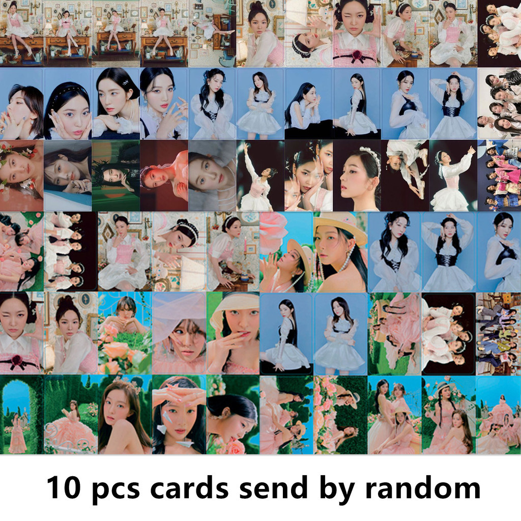 55pcs/box RED VELVET Cosmic Photocards Chill Kill Album YERI IRENE