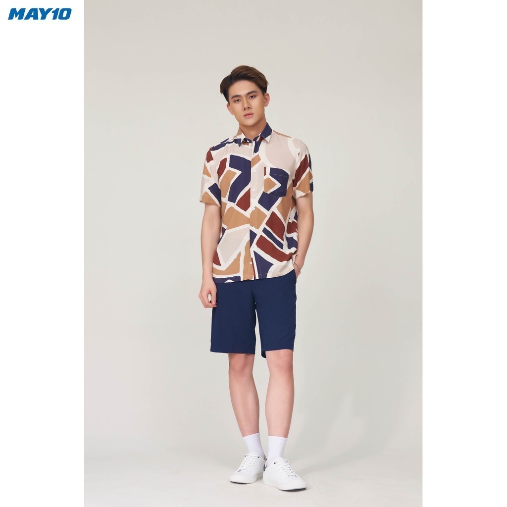 Mô tả Sơ mi nam cộc tay May 10 form RegularFit mã 010123067 5 - 1