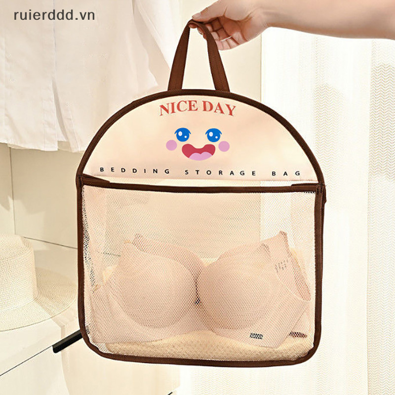 # MỚI # Túi lưới lưu trữ dung tích lớn Túi lưu trữ rau củ có thể tái sử dụng Túi lưới lưu trữ tất Túi lưới nhà bếp.