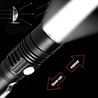Đèn pin chống nước LED có thể sạc lại sáng GCDHome HOT