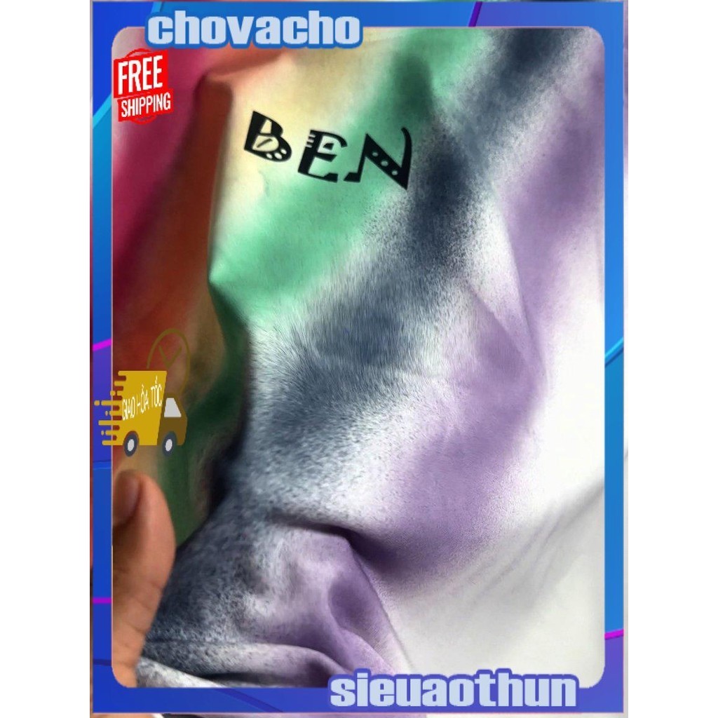 Áo thun Stee Cổ tròn BEN LỤC SẮC Localbrand ICVCVNI Unisex LGBT