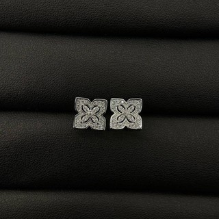 Bông tai dáng nụ hoa vuông size 10.5mm