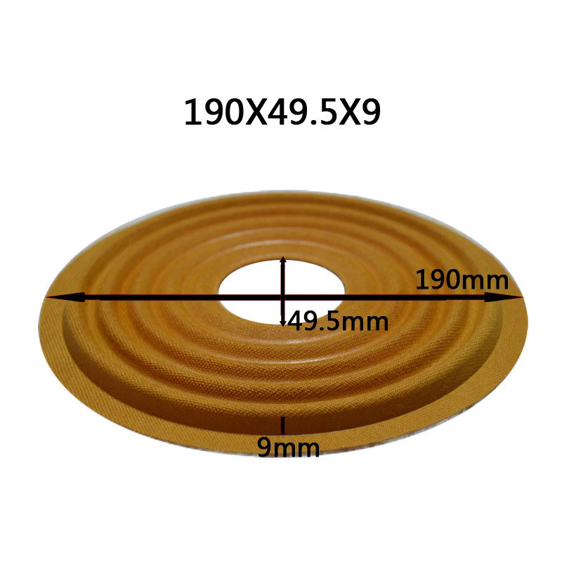 1 Chiếc 190x49.5 / 190x75.5 / 190x100mm Đàn Hồi Sóng Loa Siêu Trầm Loa Bass Sửa Chữa Nhện Giảm Chấn