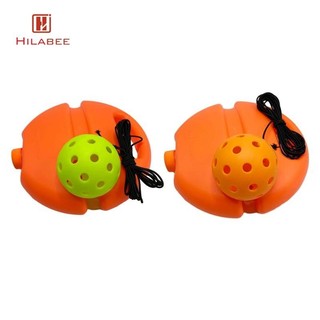 Hilabee Công cụ tập luyện bóng Pickleball Pickleball Rebounder Pickleball Ball có dây Di động Cải thiện tốc độ Pickleball cho người mới bắt đầu