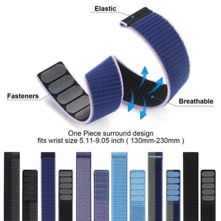 26mm 22mm Móc Vòng Nylon Dây Đeo Đồng Hồ Cho Garmin Fenix 6X 6 Pro 5X 5 7X 7 Epix 2 Forerunner 965 955 945 935 Vòng Tay Đồng Hồ