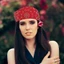 Floral Bandana Head Scarf Hip Hop Halloween Turbans Head Scarf for Rapper
