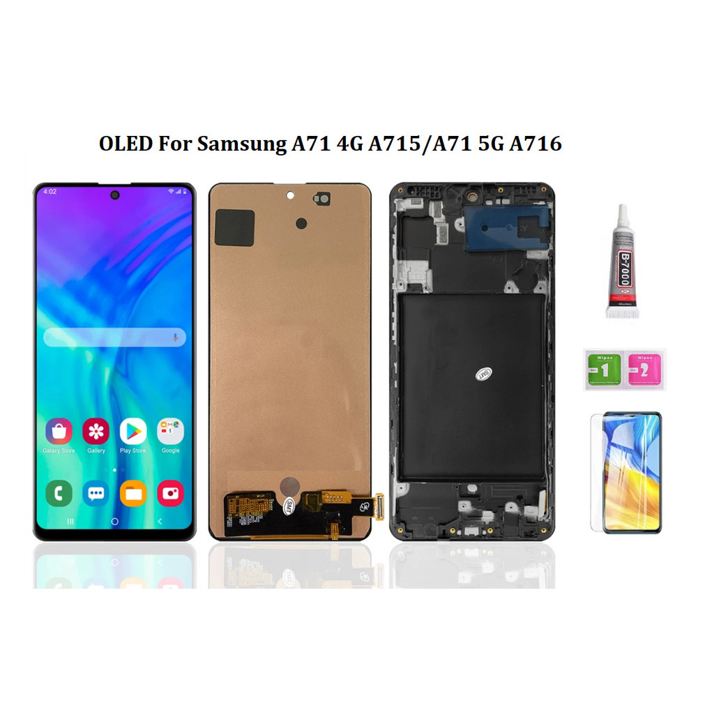 Oled Cho Samsung Galaxy A71 4G A715 / A71 5G A716 Màn Hình LCD Với Màn ...