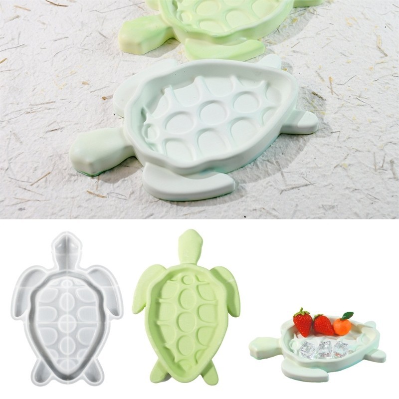 Boom Multifuntional Khuôn Nhựa Thủ Công Khuôn Seaturtle Hình Kết Cấu Silicon