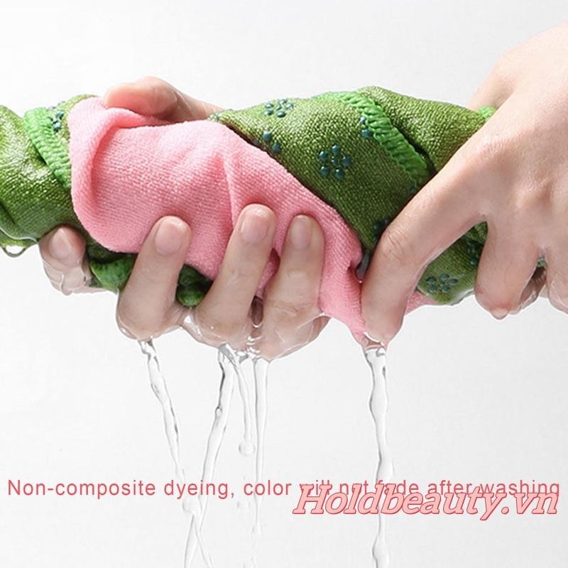 Khăn Thảm Tập Yoga Hoa Mềm Mại Chống Trơn Trượt Khăn Tập Luyện Thấm Hút Mồ Hôi Thiết Bị Tập Yoga