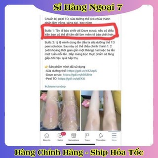 Tẩy tế bào chết, tẩy da chết body DOVE và dưỡng thể body nội địa Đức, Đủ Bill và Review .