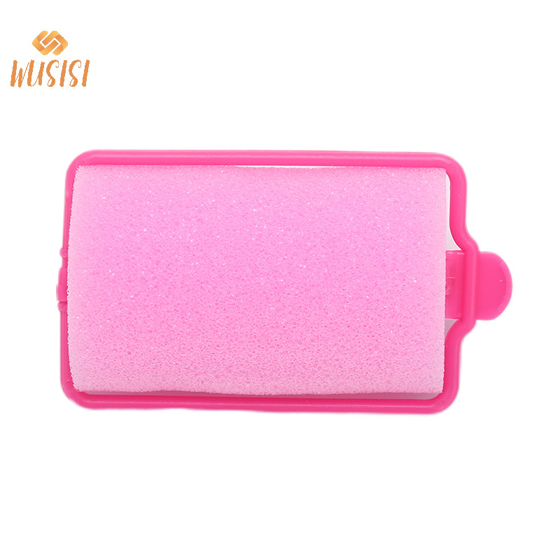 [WUSISI] 1 Bộ Con Lăn Đệm Bọt Biển Chăm Sóc Tóc Vintage Tạo Kiểu Tóc Mềm Uốn MỚI