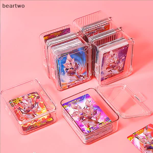 < Beartwo > Hộp nhựa trong suốt mới Hộp đựng thẻ chơi Hộp đựng đồ PP Đóng gói Hộp đựng thẻ trò chơi Poker Bảng trò chơi Người tổ chức thẻ Đẹp