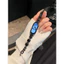 Dây đeo kim cương Hello Kitty cho Xiaomi Smart Band 9/8/10, vòng đeo tay hoạt hình dễ thương, phụ kiện nữ