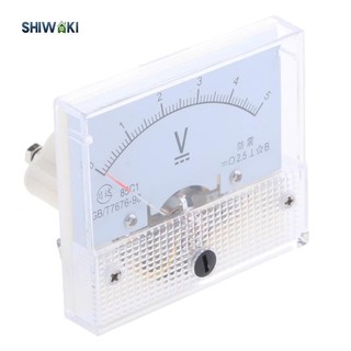 Đồng hồ đo bảng điều khiển tương tự, Vôn kế bảng điều khiển tương tự 85 C1 DC 0-75 V, Dòng điện,