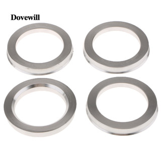 73.1 - 54.1mm 4 Cái / bộ RING SPIGOT Cho Bánh Xe Hub Miếng Đệm Trung Tâm Hợp Kim