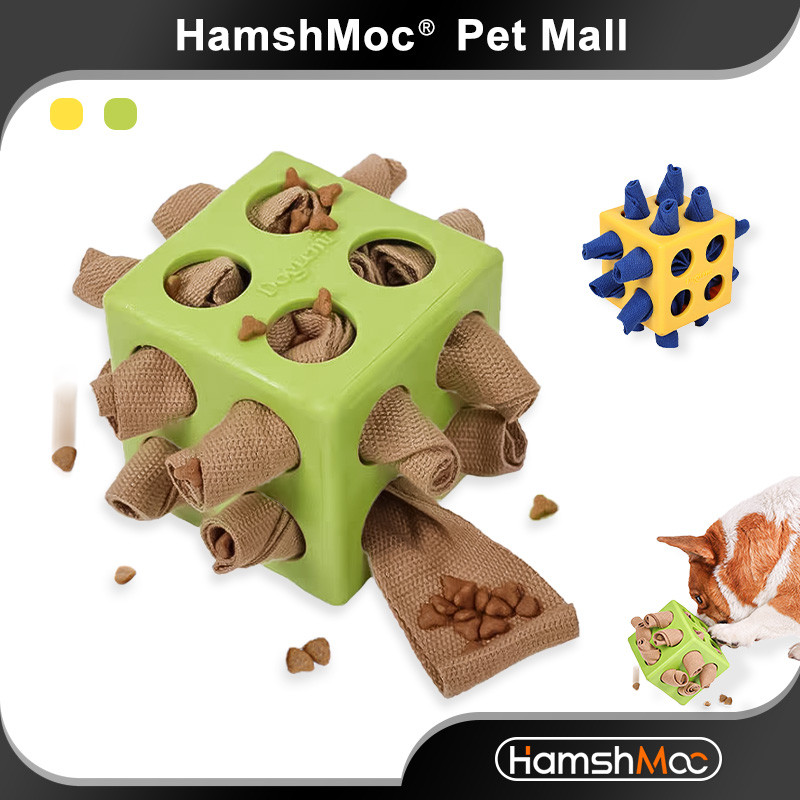 HamshMoc Xếp Hình Đồ Chơi Cho Chó Tương Tác Bền Thú Cưng Nhai Đồ Chơi Ăn Chậm Đánh Hơi Huấn Luyện Cho Chó Con Chơi Trò Chơi