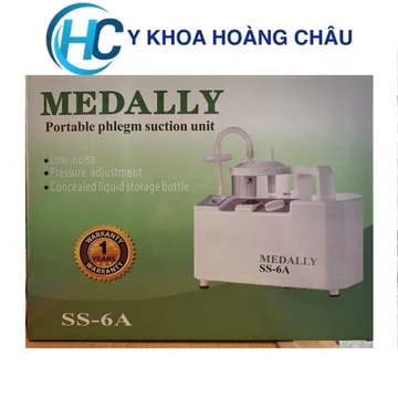 [CHÍNH HÃNG] Máy Hút Dịch Mũi, Hút Đờm 1 Bình Medally SS-6A (Công nghệ Mỹ) cho người lớn và trẻ em