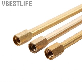 VBESTLIFE Van Mở Rộng Đồng Lốp Xe Ô Tô Lạm Phát Vòi Phun Thanh Nối Dài Đồng Thau Tự Động Thân Cực Mũ Thẳng Cấu Tạo