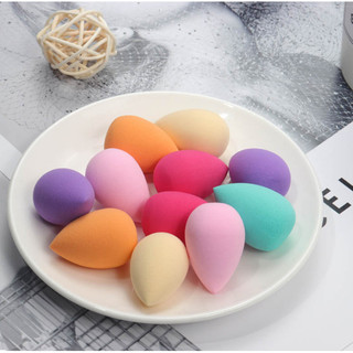Mini Beauty Trứng mini Trang Điểm Nhỏ Trứng Xốp Puff Bầu Nước Thả Bevel Cut Trang Điểm Trứng Trang Điểm Dụng Cụ Trang Điểm
