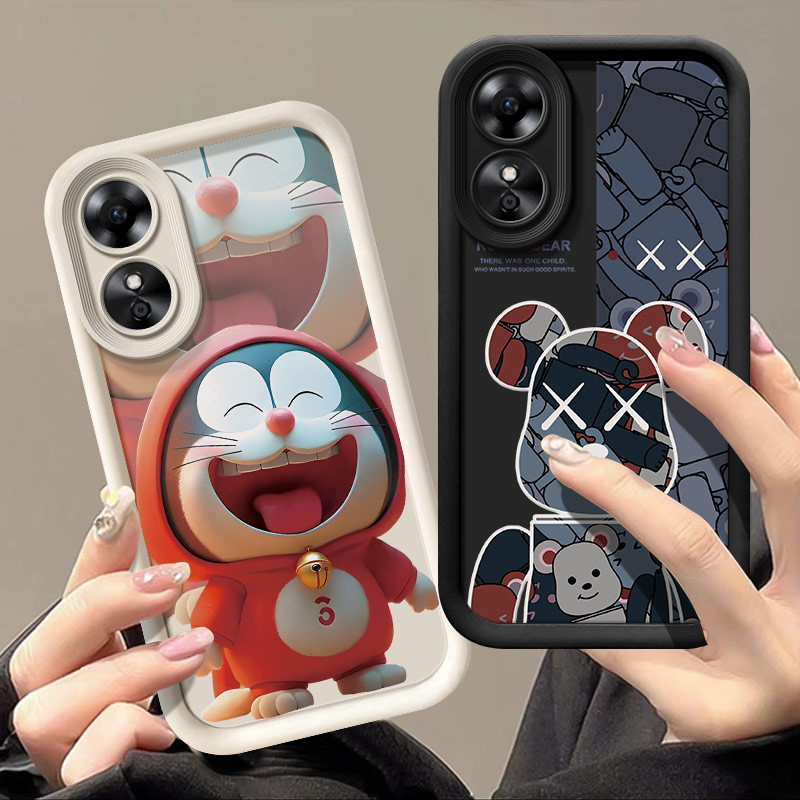 ốp lưng oppo a17 a17l a18 a38 a60 điện thoại chống sốc hoạt hình cho