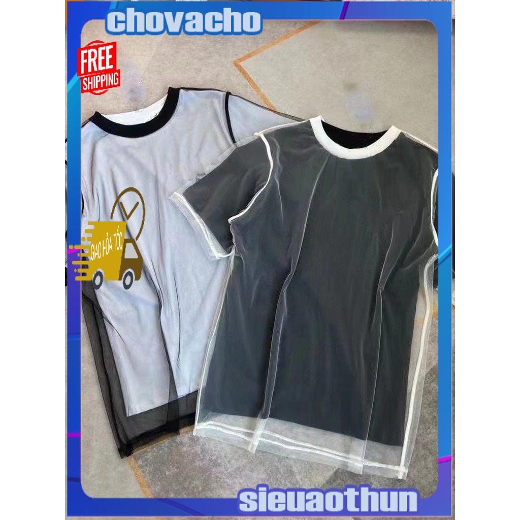 Áo tơ mỏng JELLY ICVCVNI Unisex