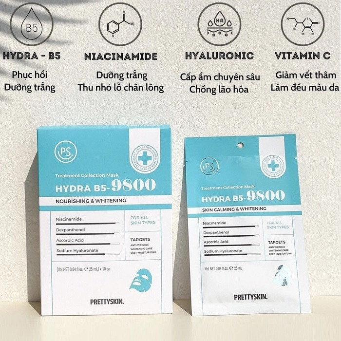 Mặt Nạ Giấy Prettyskin Treatment Collection Mask 25ml