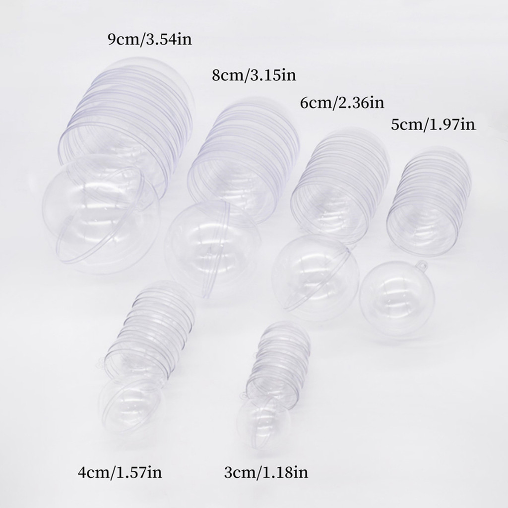 Bóng Acrylic rỗng trong suốt DIY Bó hoa trang trí Hộp kẹo