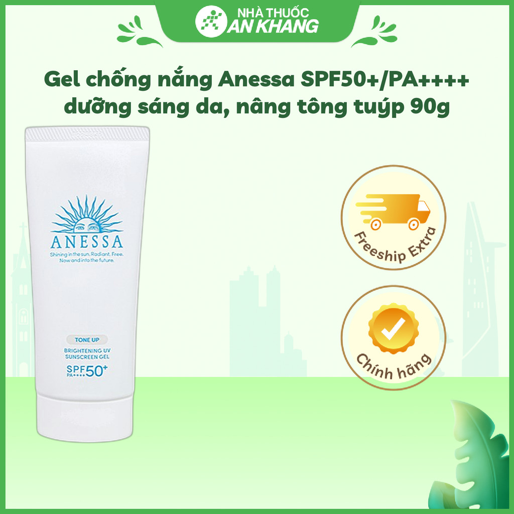 Gel Chống Nắng Dưỡng Sáng Nâng Tông & Hiệu Chỉnh Sắc Da Spf50+ Pa++++ 90g