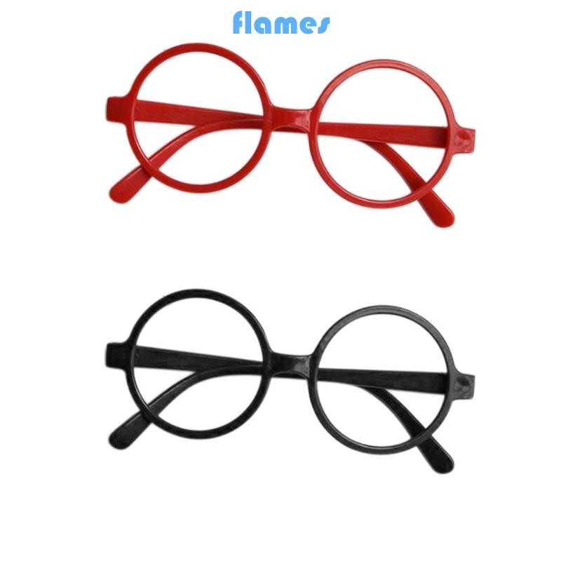 Fl Trẻ Em Trẻ Em Hình Tròn Kính Khung Đen Tiệc Sinh Nhật Giáng Sinh