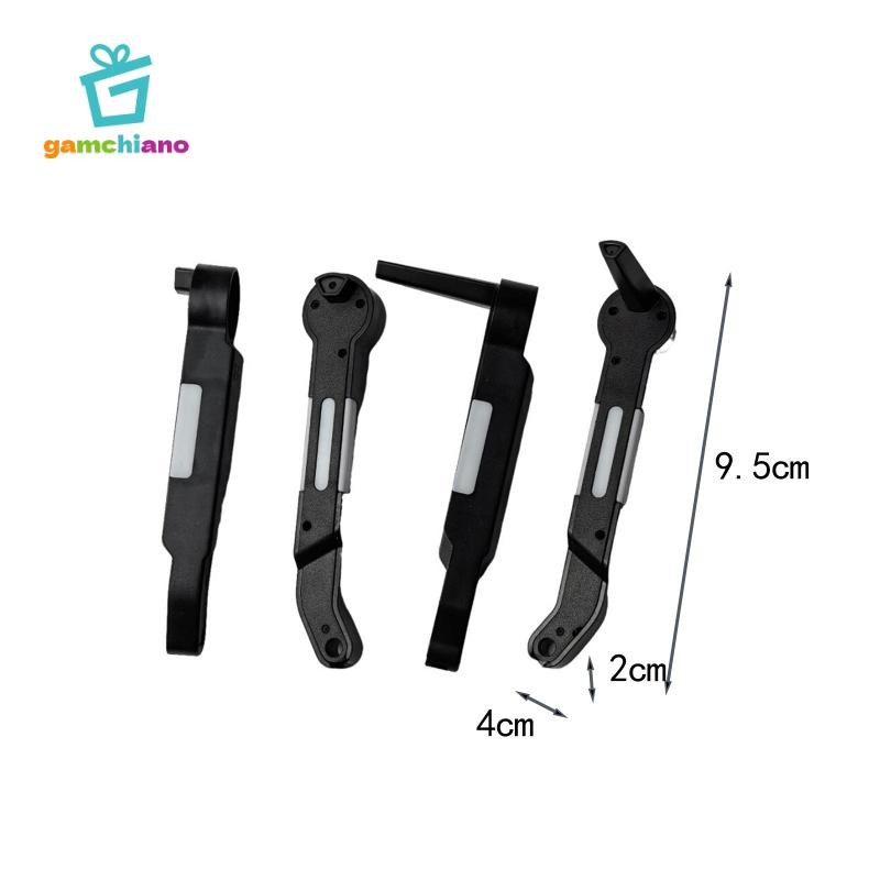 Gamchiano 4 Máy Bay Không Người Lái Bộ Cánh Tay Động Cơ Phía Trước Và Phía Sau Lắp Ráp Phụ Kiện Chuyên Nghiệp Trục Cánh Tay Một Phần Cho E88 Quadcopter Thay Thế