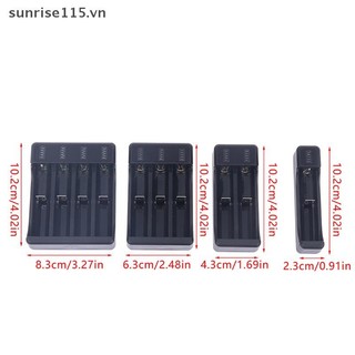 Bộ sạc nhanh SRVN 18650 / 14500 có cáp loại 4.2V Bộ sạc khe cắm Lithium 4.