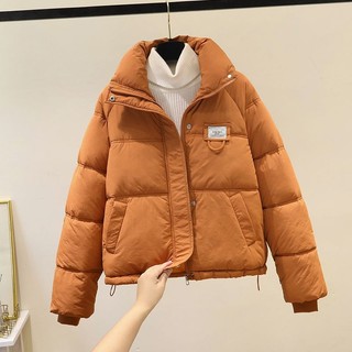 Mới Ngắn Xuống Áo Khoác Đệm Nữ Influencer Mùa Đông Dày Áo Khoác Đệm Nhỏ Rời Mỏng Hơn Nhìn Có Đệm Áo Khoác