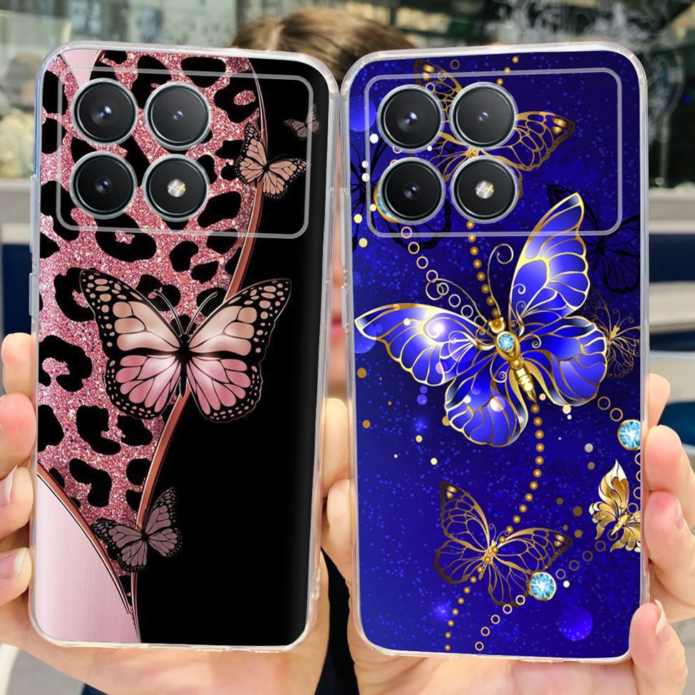 Ốp lưng Redmi K70 K70E K70Pro Thẩm mỹ trong suốt Vỏ nhựa TPU mềm hình gấu trúc dễ thương Redmi K70 Pro Vỏ điện thoại trong suốt