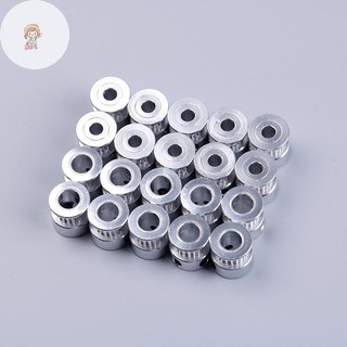 Twe 10 Cái gt2 ròng rọc định thời 20 răng khoan 5mm 8mm cho gt2 đai đồng bộ 2gt đai VN