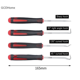 Gcdhome 4 Xe Dầu Cói Tua Vít Chọn Bộ Móc Tự Động Dầu Ô Tô Con Dấu O-Ring Seal Gasket Chọn Kéo Tẩy HOT Dụng Cụ Sửa Chữa Tự Động