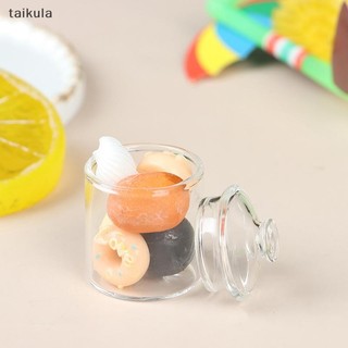 QwQ Bình kẹo thủy tinh borosilicate cao chơi búp bê phụ kiện nhà taikula
