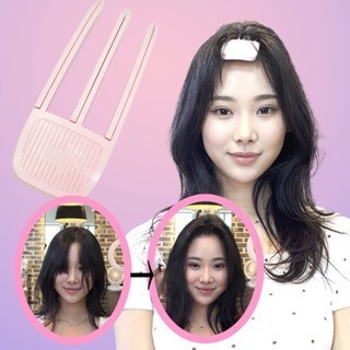 Kẹp Tạo Phồng Chân Tóc Mái, Lược Làm Phồng Chân Tóc Thời Trang Hàn Quốc 3 Răng - 6 Răng Cho Nữ