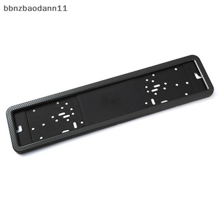 [Bbnzdd] Khung biển số ô tô bằng sợi Carbon bằng thép không gỉ mới Xe đa năng Vương quốc Anh EU Euro Châu Âu Biển số Giá đỡ khung Phụ kiện BVAH