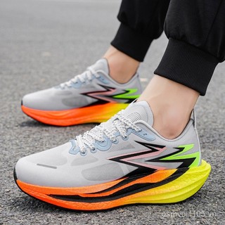 Thể Thao Ngoài Trời Đế Bắp Rang Chạy Bộ Giày Marathon Chống Trơn Trượt Nam Nữ