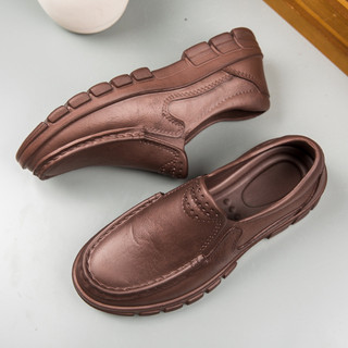 Hàng sẵn có Miễn phí vận chuyển Size lớn 39-48 Giày công sở Giày đầu bếp Giày lái xe Giày thường ngày Đế mềm Chống trượt Chống thấm nước Giày công sở chống dầu Đế dày Giày bố chống mài mòn Slip-on La