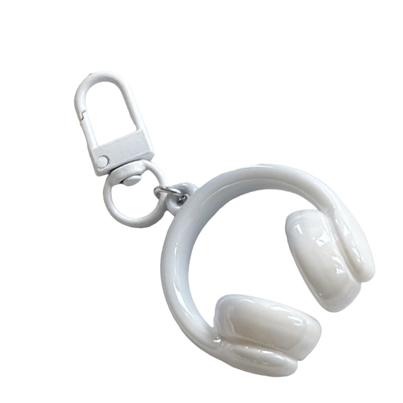 Móc khóa tai nghe nhỏ gọn OXXGGKAO Móc khóa nhựa nhẹ Carabiner cho túi đi học