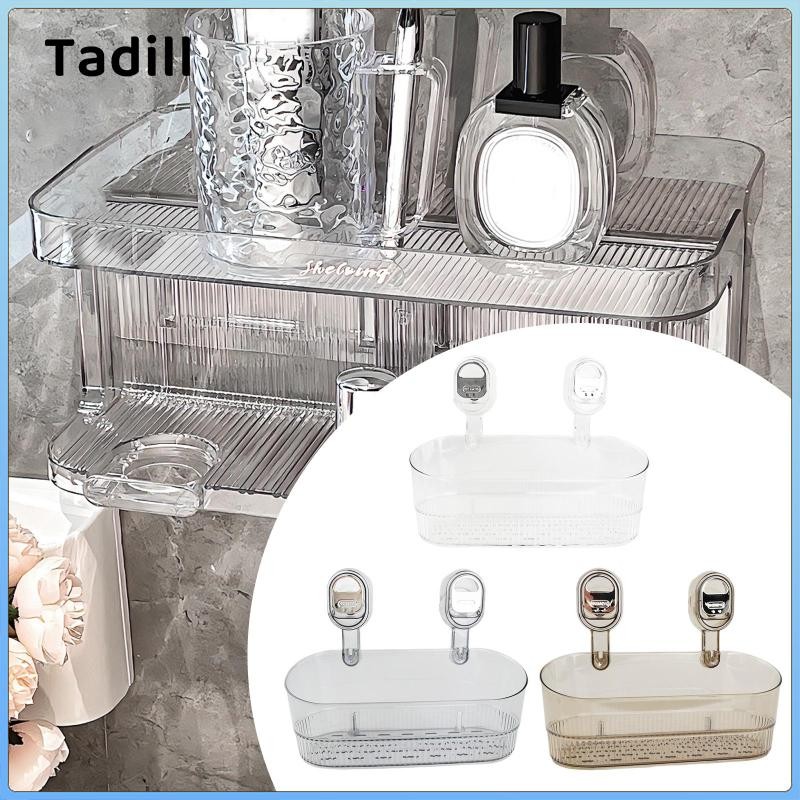 Kệ tắm cốc hút Đồ tổ chức phòng tắm, không cần đục lỗ treo tường