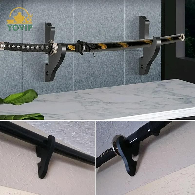 YOVIP Treo Tường Gỗ Thanh Kiếm Đứng Móc Treo Có Thể Điều Chỉnh Giá Hiển Thị Dao Cosplay Cây Đũa Phép Thanh Kiếm Cho Samurai Giá VN