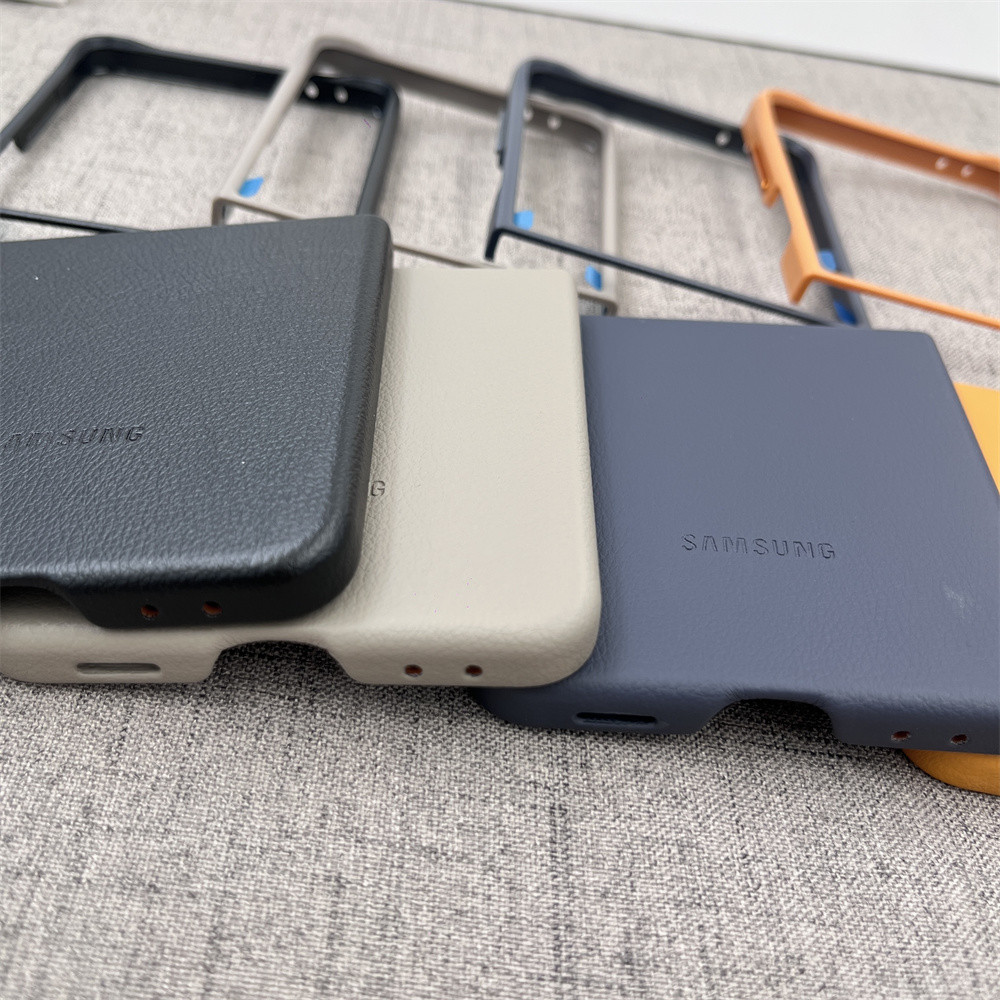 Dành Cho Da Chính Hãng Dành Cho Samsung Z Flip 7 5G Slim Chống Sốc Ốp Lưng Cho Z Flip7 zflip7 5G Da Điện Thoại Di Động Vỏ