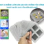 10PCS Lưới Lọc Rác Chống Tắc Cống Thoát Nước Nhà Tắm Miếng Cống Thoát Nước Chặn Côn Trùng 10x10cm