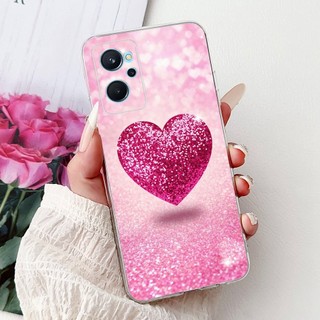 Dành Cho Realme 9i RMX3491 Mới Thanh Lịch Họa Tiết Mèo Vỏ Realme9i 4G Silicon Mềm TPU Vỏ Điện Thoại